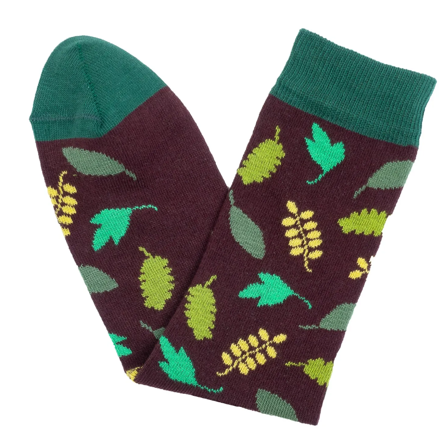 Calcetines Hojas