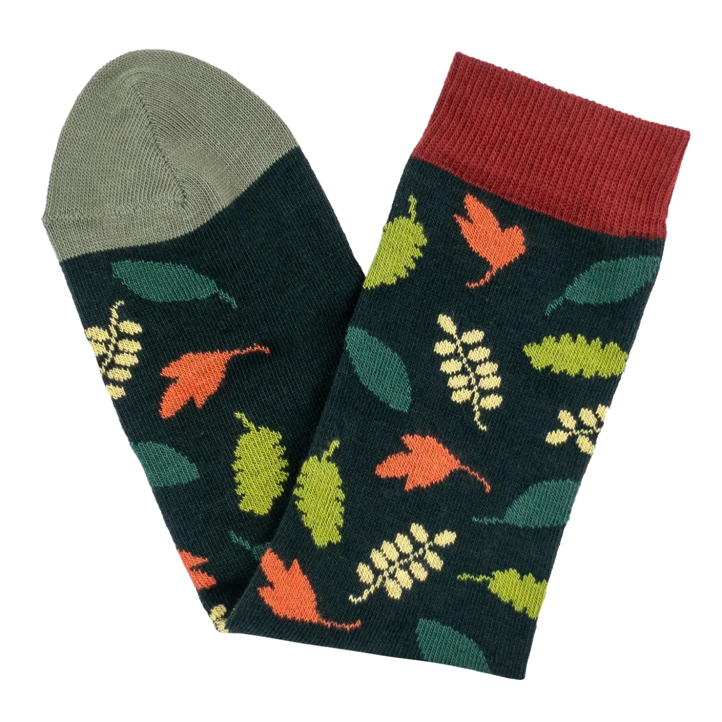Calcetines Hojas